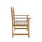 Flash Furniture Adele Patio Acacia Wood Bench, 2-Person Slatted Seat Loveseat for Park, Garden, Yard, Porch, Brown LTS-0525-BR-GG - alternate 8
